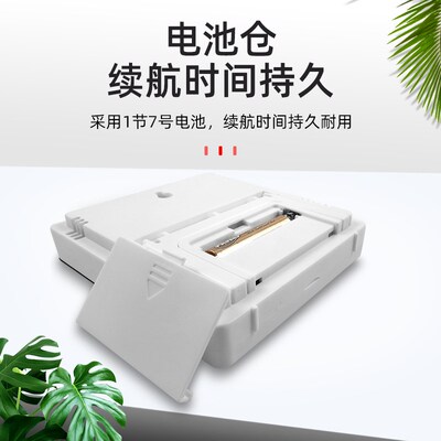 HTC-1室内温湿度计家用办公室超市商城闹钟时间温度表湿度仪