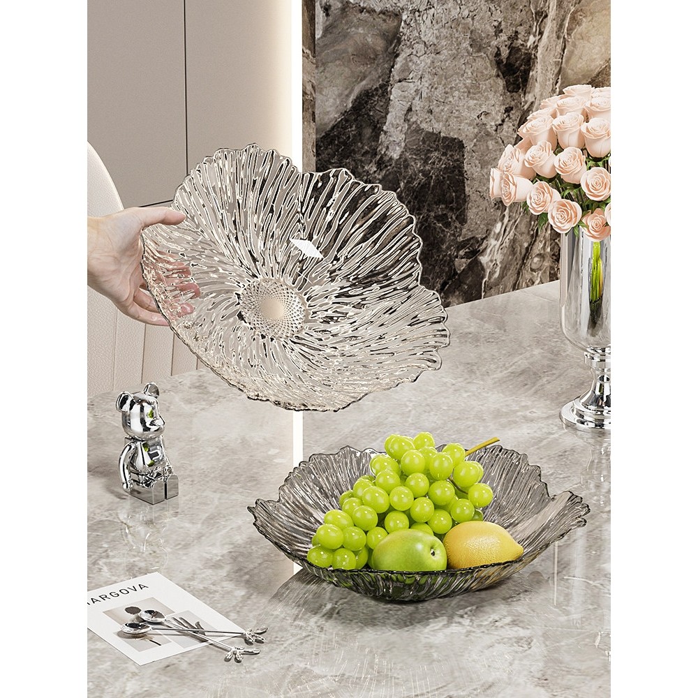 轻奢高级水果盘客厅家用2025新款沥水篮茶几零食糖果盘干果摆放盘,餐饮具,果盆/果盘/果篮,淘宝优惠券,粉丝福利购,淘宝优惠卷