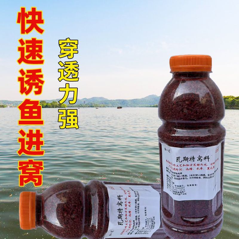 瓦斯特窝料秋冬打窝料野钓黑坑饵料酒米鲫鱼鲤鱼黄尾自制配方