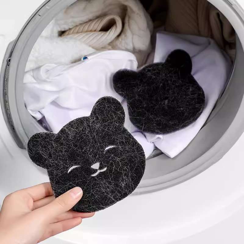 洗衣机粘毛神器吸附宠物毛猫毛清理器家用去毛絮滚筒洗衣机滤毛器
