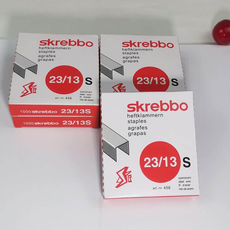 23/13厚层钉书针订书机订100页大号订书机专用书针省力重型订书机