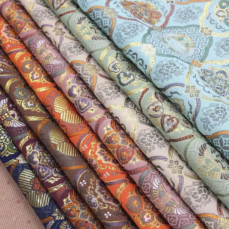 一帘幽梦日本布料和风缎织西阵织和服汉服日系面料口金包装饰