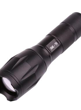 热卖爆款+厂家直销XML-T6/U2 L2伸缩变焦迷你强光充电手电筒