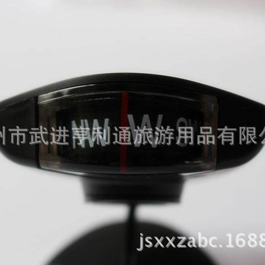 亚马逊货源 LC35新品车载指南球 指南针带吸盘 胶贴 汽车摆件爆款