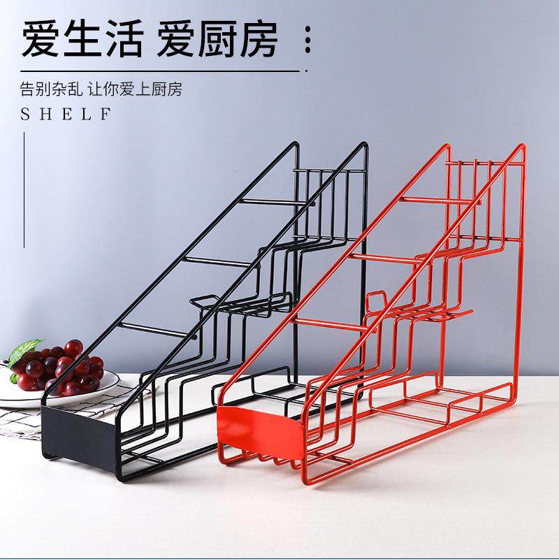 莫林糖浆架果露架 奶茶咖啡店多功能展示架 糖压瓶架子糖酱收纳架