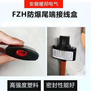 FZH防爆尾端接线盒电伴热尾端密封接线盒DMC材质接线盒