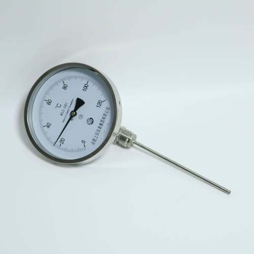 合肥双金属温度计WSS511径向不锈钢远传温度表电接点温度计