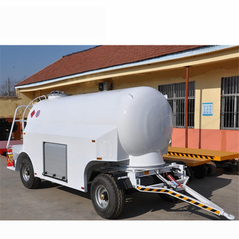 5000L油罐拖车水罐拖车航空燃油油罐车园林洒水拖车