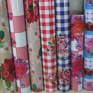 地板革桌布双面台布正方形加厚防水防油塑料印花长方形家用免洗布