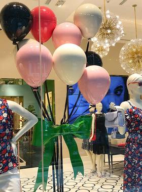 玻璃钢彷真气球装饰店铺吊挂氛围装饰道具橱窗美陈场景布置使用