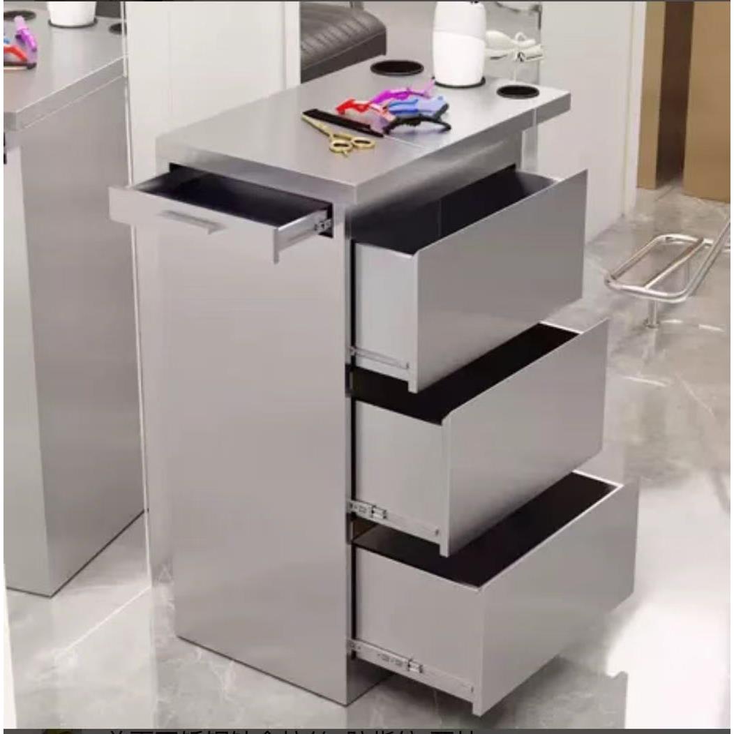 理发店工具柜发廊专用美发工具柜烫染工具车收纳抽屉柜理发店柜子