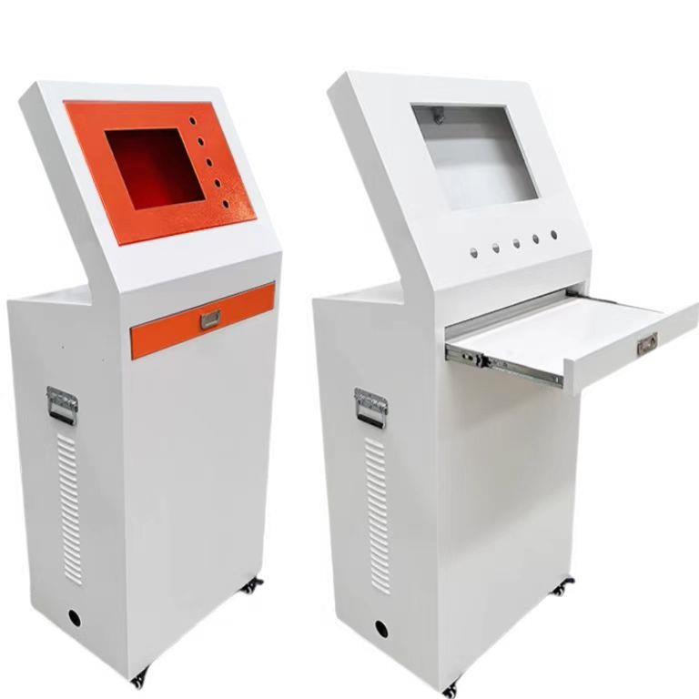 斜面配电箱控制箱PLC配电柜抽屉款触摸屏控制柜