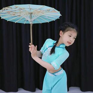 诗雨江南舞蹈伞同款道具古风伞演出伞儿童油纸伞古典舞跳舞专用伞