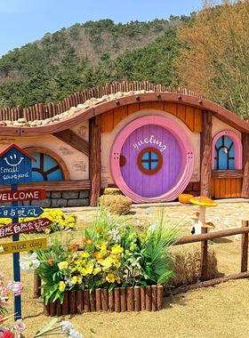 户外景区农场游乐场霍比特小屋摆件网红打卡拍照道具造景景观装置