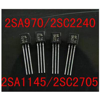 2SA970/2SC2240音频功放管是GL档，不是BL档 2SA1145/2SC2705