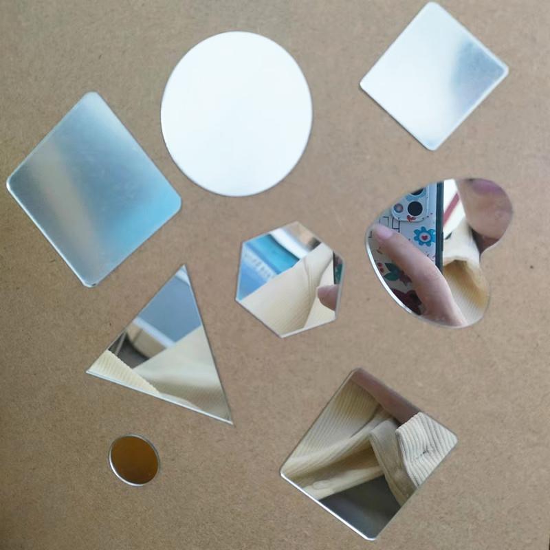 专业定制亚克力镜面板 PC PS镜片反光镜半透镜有机玻璃透明板加工