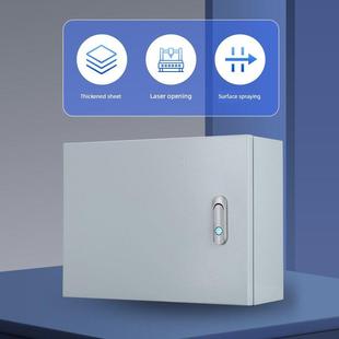 加厚基础箱表面安装 防水水平和垂直强弱电流开关配电箱室内布线小