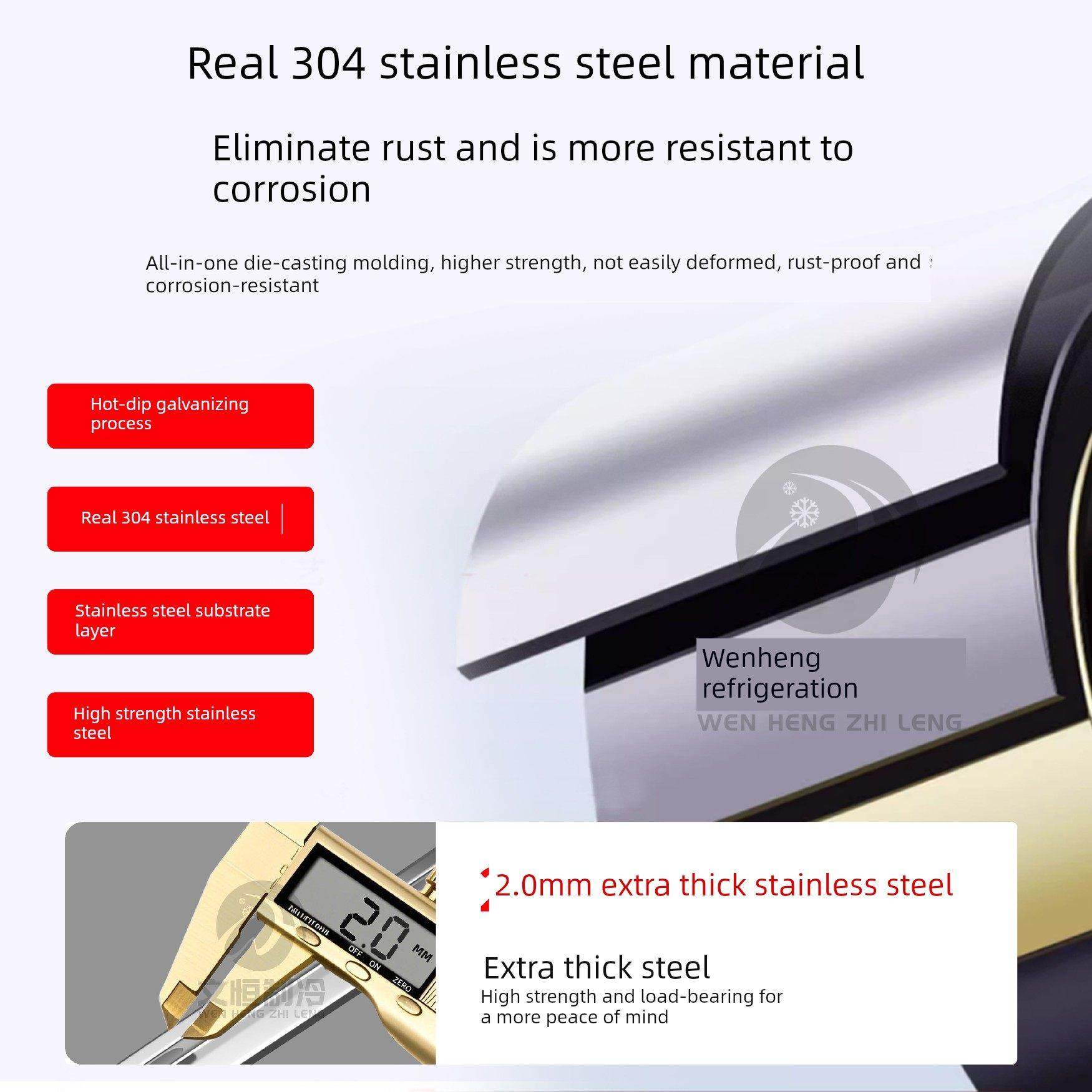 加厚304不锈钢空调外机支架通用空调支架大1.5匹2p3p空调三角架子,大家电,空调支架,淘宝优惠券,粉丝福利购,淘宝优惠卷