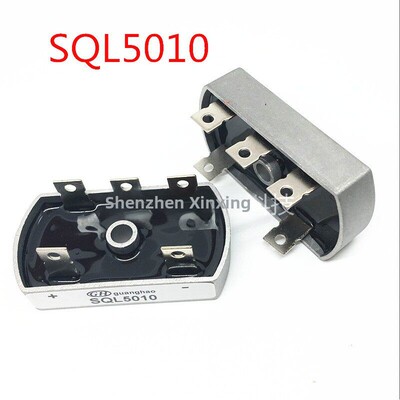 SQL5010 50A1000V 三相整流桥式整流器 SQL50-10 椭圆形 32*60