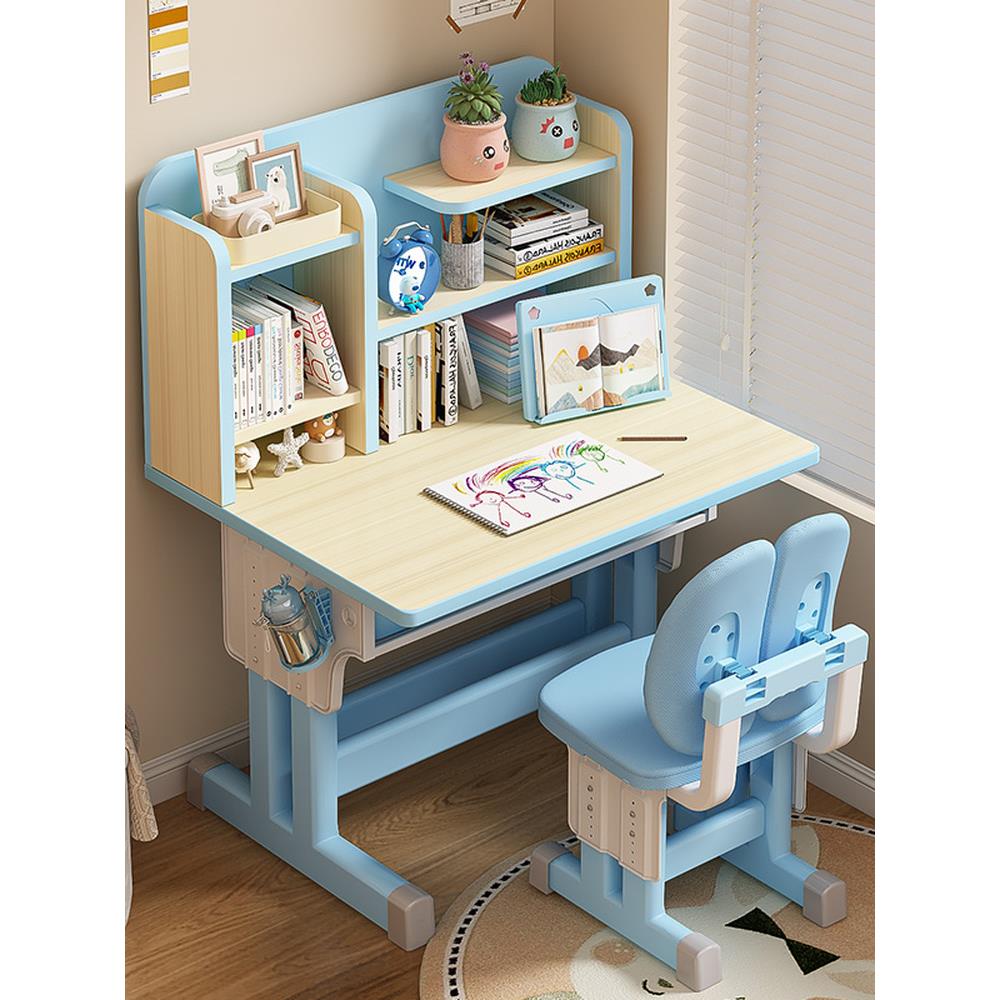 儿童学习桌小学生写字书桌专用桌家用课桌椅套装作业桌可升降桌子