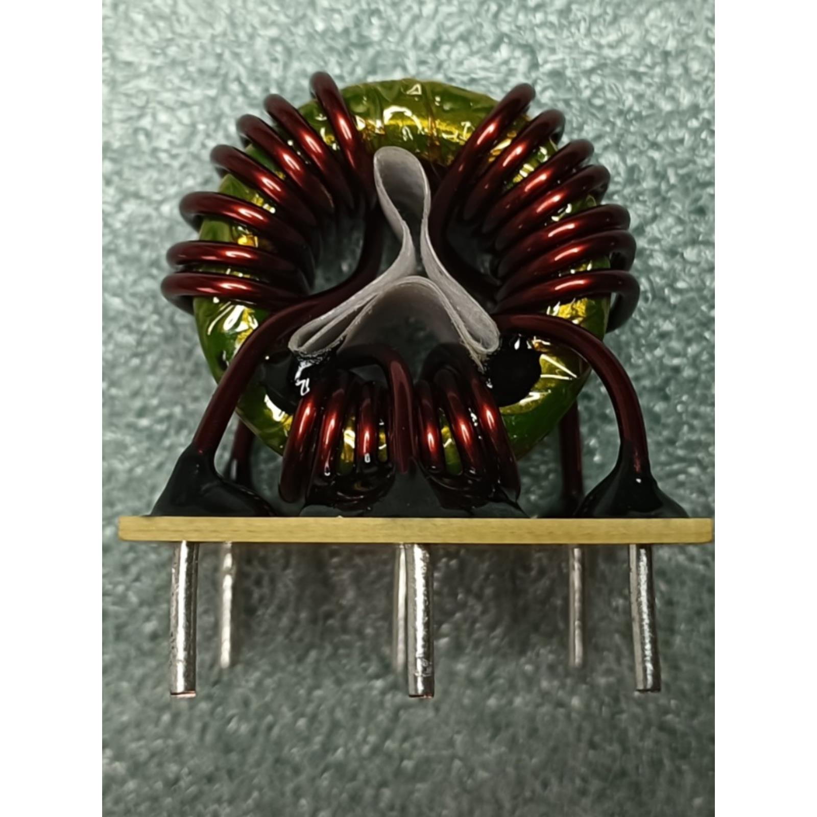 三相共模电感25A20A1mH线圈锰锌铁氧体磁芯滤波器环形电感EMCEMI