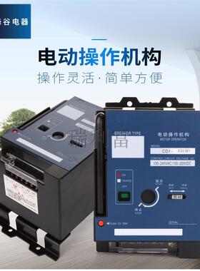 CDM3 NM1 NXM-63 125 250 400 630 1250CD CD2电动操作机构电操3P