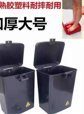 男士125.150摩托车保险杠工具箱125水杯架储物盒置物箱尾箱可上锁