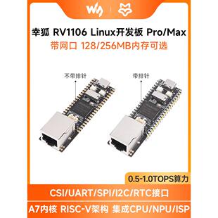 幸狐RV1106 Luckfox Pico Pro/Max Linux开发板 Cortex A7处理器