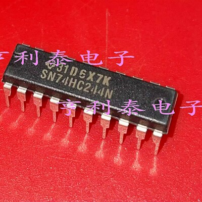 全新原装SN74HC244N DIP-20 八同相三态缓冲器