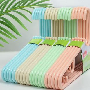 塑料衣架家用挂衣衣服架衣挂无痕衣撑子晾衣架挂钩宿舍学生晒衣架
