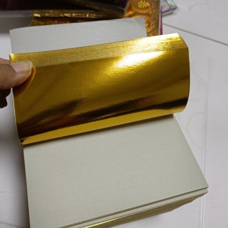 金黄色加厚元宝纸35*45可折元宝莲花一捆1000张不掉色