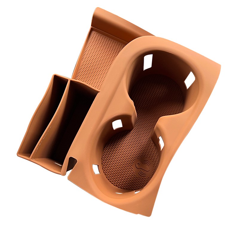 25款C级C260L水杯垫E300L门槽保护储物盒glc300L车内装饰用品