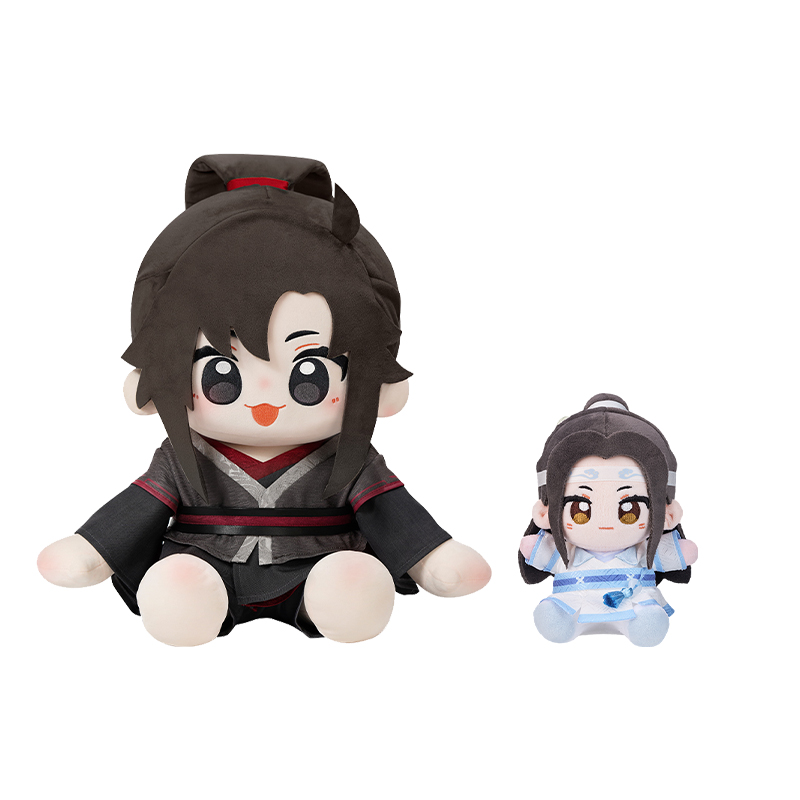 【限定组合活动】魔道祖师周边正版乎乎Q宝棉花娃娃魏无羡蓝忘机