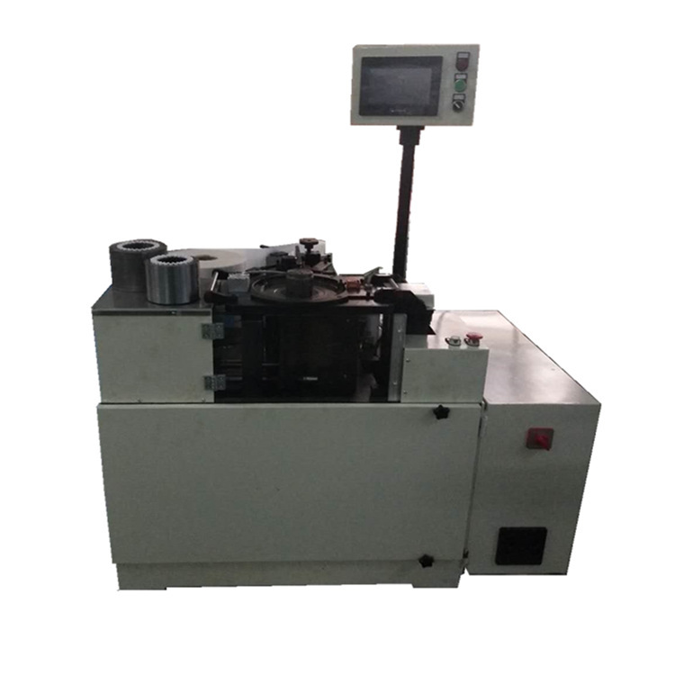 供应洗衣机定子大小槽自动插纸机伺服插纸机采用PLC触摸屏控制