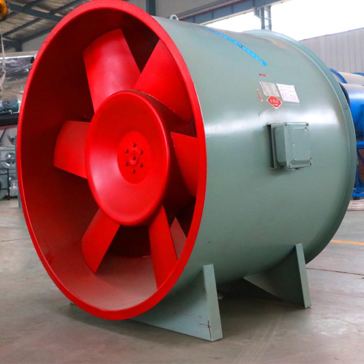 亚双太HTF机-I排系列高温消防轴流排烟风单速高温烟风机