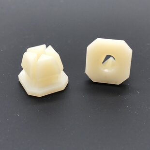 汽车自攻丝塑料牌照卡扣叶子板内衬快丝座螺母卡子螺丝底座8mm孔