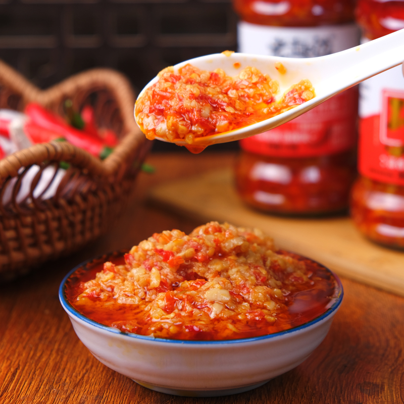 猪脚饭同款辣椒酱广东潮汕辣椒酱