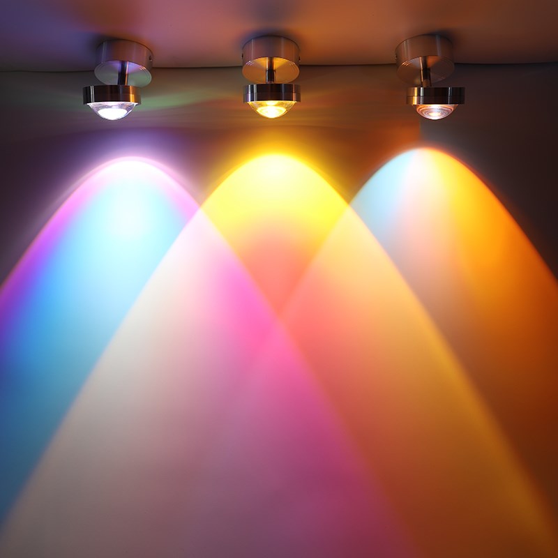 客厅网红夕阳日不落射灯嵌入式小山丘射灯明装可调角度玄关氛围灯