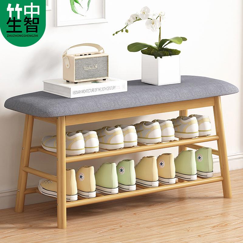 换鞋凳子家用进门口换鞋凳入户多功能收纳现代简约穿鞋柜一体鞋架