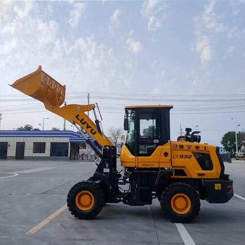 工地建筑装载机 树木废品垃圾抓木抓草机 920型养殖场矮脚虎铲车