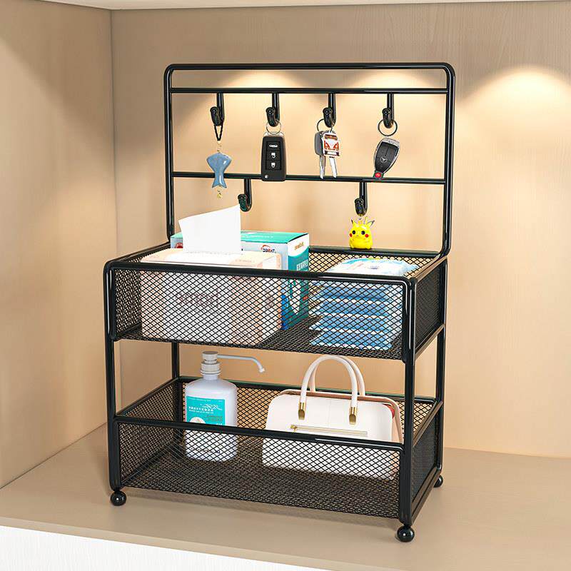 玄关钥匙盒进门入户门口口罩收纳摆件客厅托 托盘鞋柜上摆的置物