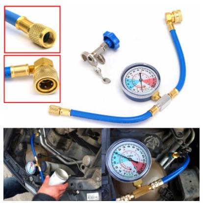 R134A汽车空调制冷剂检测补充管通用管万能开瓶器