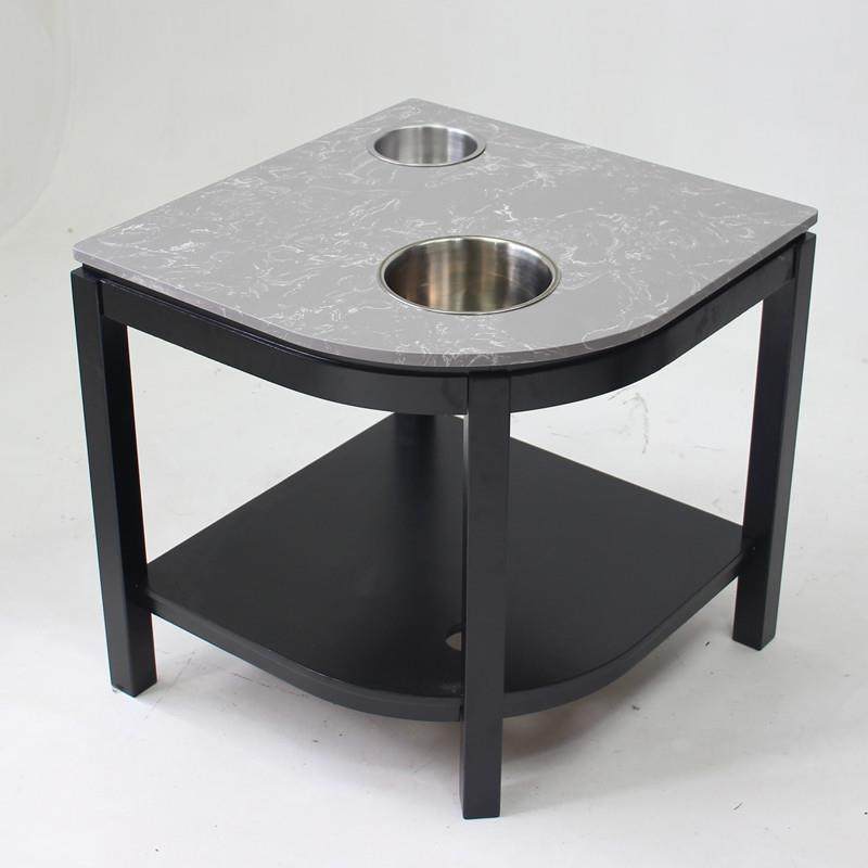 麻将机茶水架茶几棋牌室多功能两用烟灰缸麻将桌旁边杯托配件家用