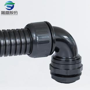 蓝盛winlink 48机器人管线包 万向可调尼龙波纹管旋转接头R28