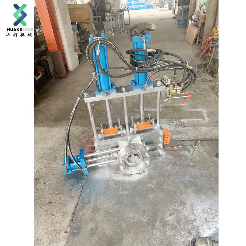 华柯机械供塑料造粒机2停5应0下机丝出模头液压传动左右换网不机