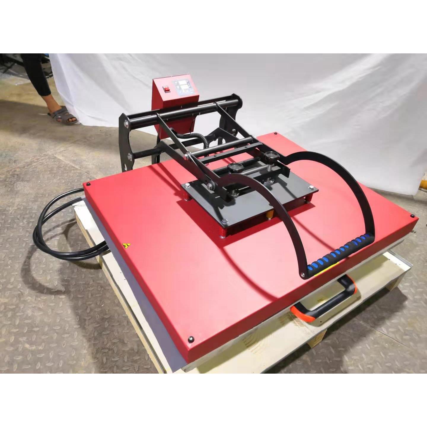 大幅面热转手半c自动抽拉式烫画6机0*80/80*100m织带球服印专用机