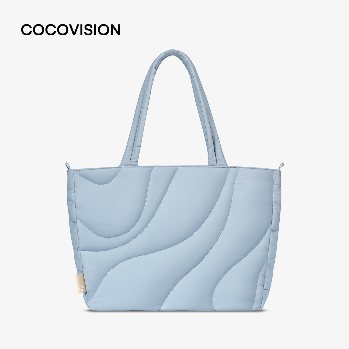 COCOVISION托特包女电脑包2026新款大容量单肩包手提包