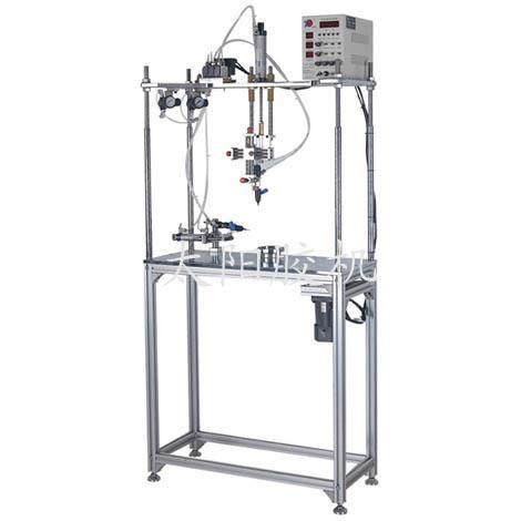 嵊州市太阳胶机L厂家TY机1-2立式滑单点横向一点涂胶喇叭丝补强胶