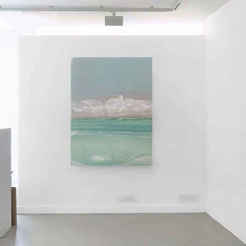 SevenArt 现代抽象手绘油画大幅客厅沙发背景装饰画走廊玄关挂画