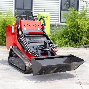 源头厂家HT530T履带式滑移装载机 530kg小型家用铲车 出口欧美
